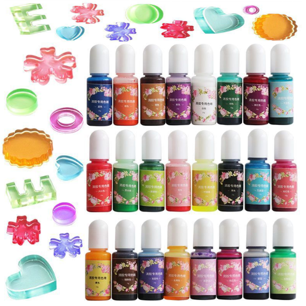 Resin Color Paste - 26 Colors 10ml Epoxy Resin Pigment