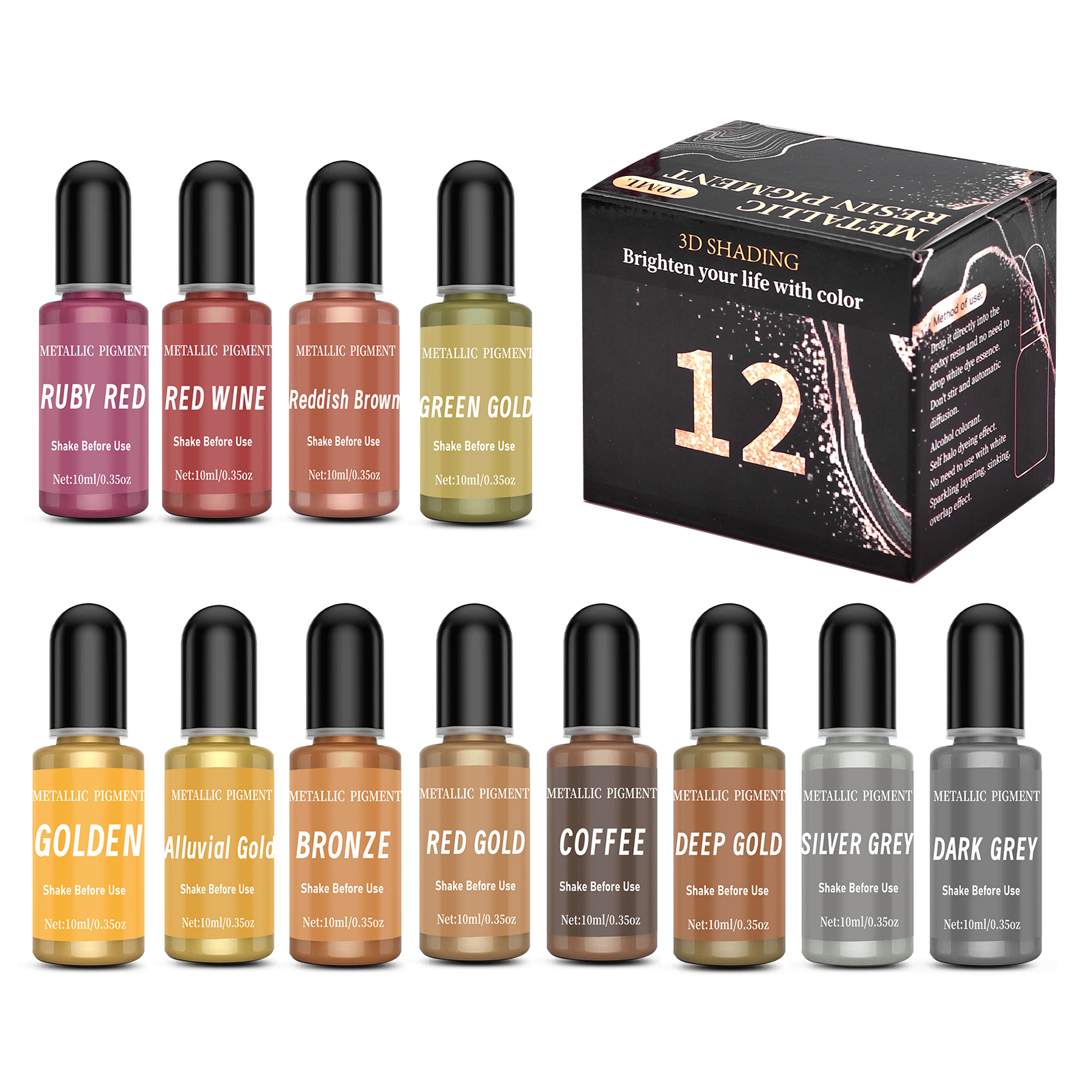 Resin Pigment Alcohol Ink - 1set Art Ink Alcohol Epoxy Resin