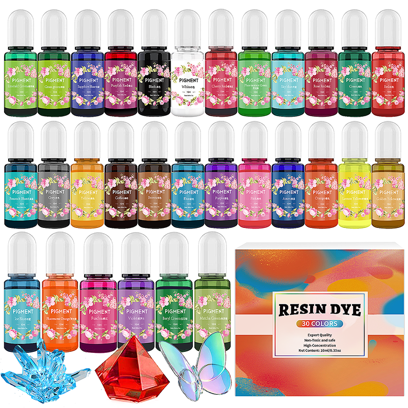 Resin Color Paste - DIY Epoxy Resin Pigment Kit Candle