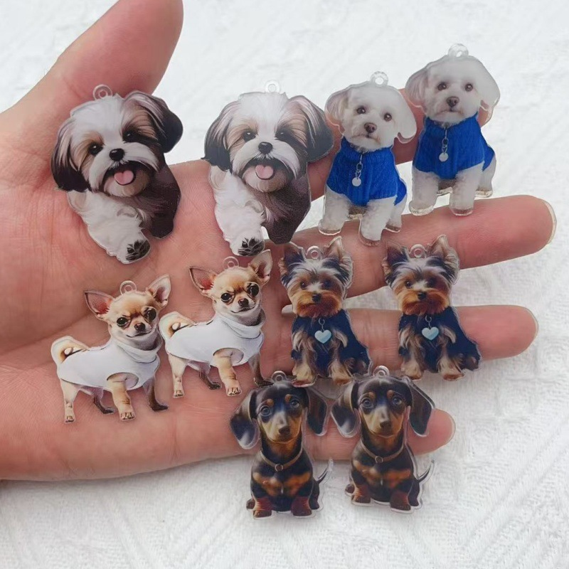 Resin Art Materials Kit - 10 pieces of resin cartoon small