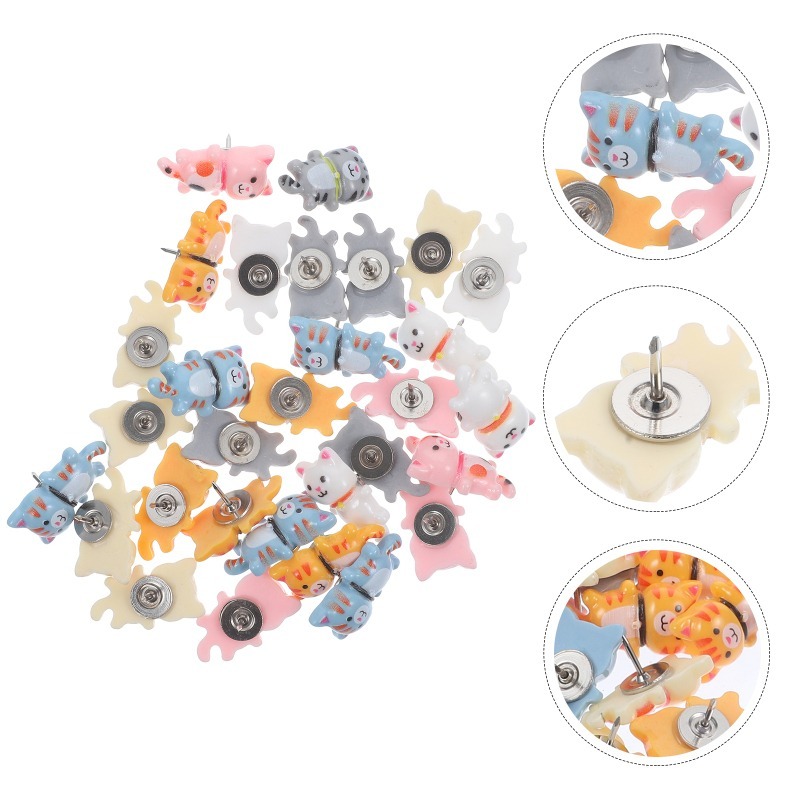 20Pcs Cute Resin Cat Push Pins - Resin Art On Wall recensie en prijs