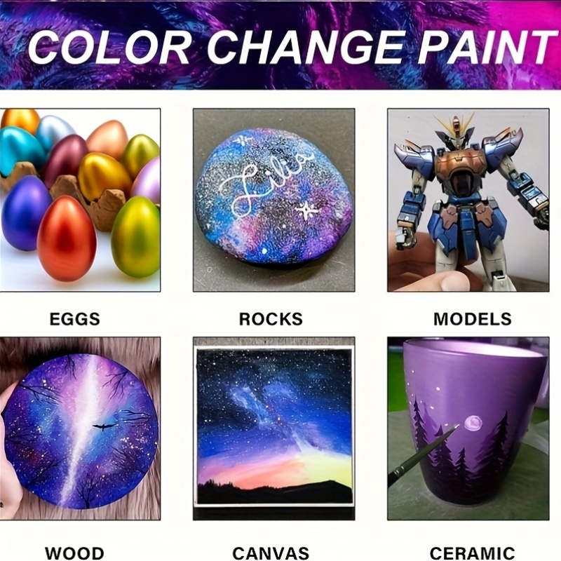 Acrylic Paint Set 6 Colors 50m - Resin Art With Wood recensie en prijs