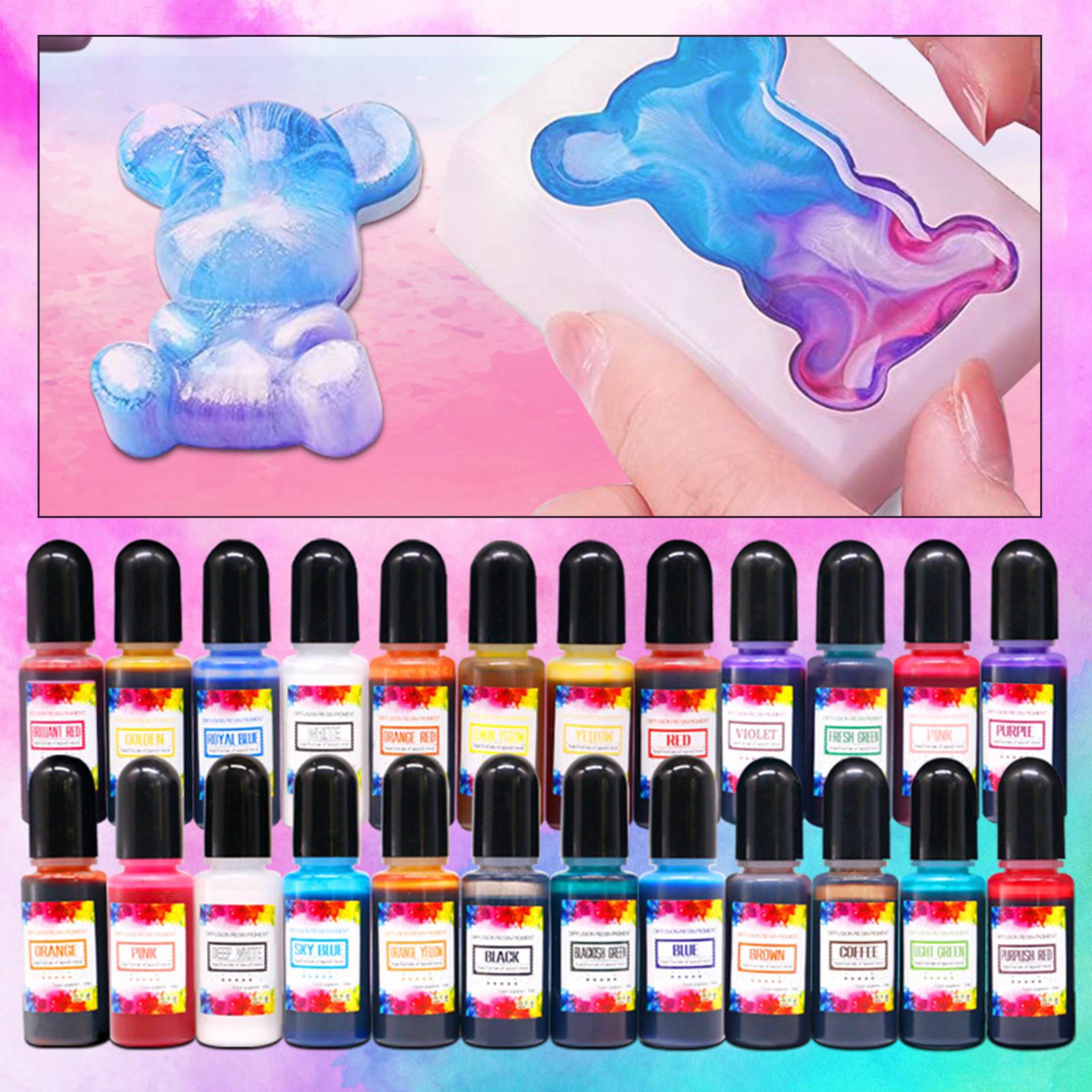 24Pcs Alcohol Inks Epoxy Resin - Resin Pigment Alcohol Ink recensie en prijs