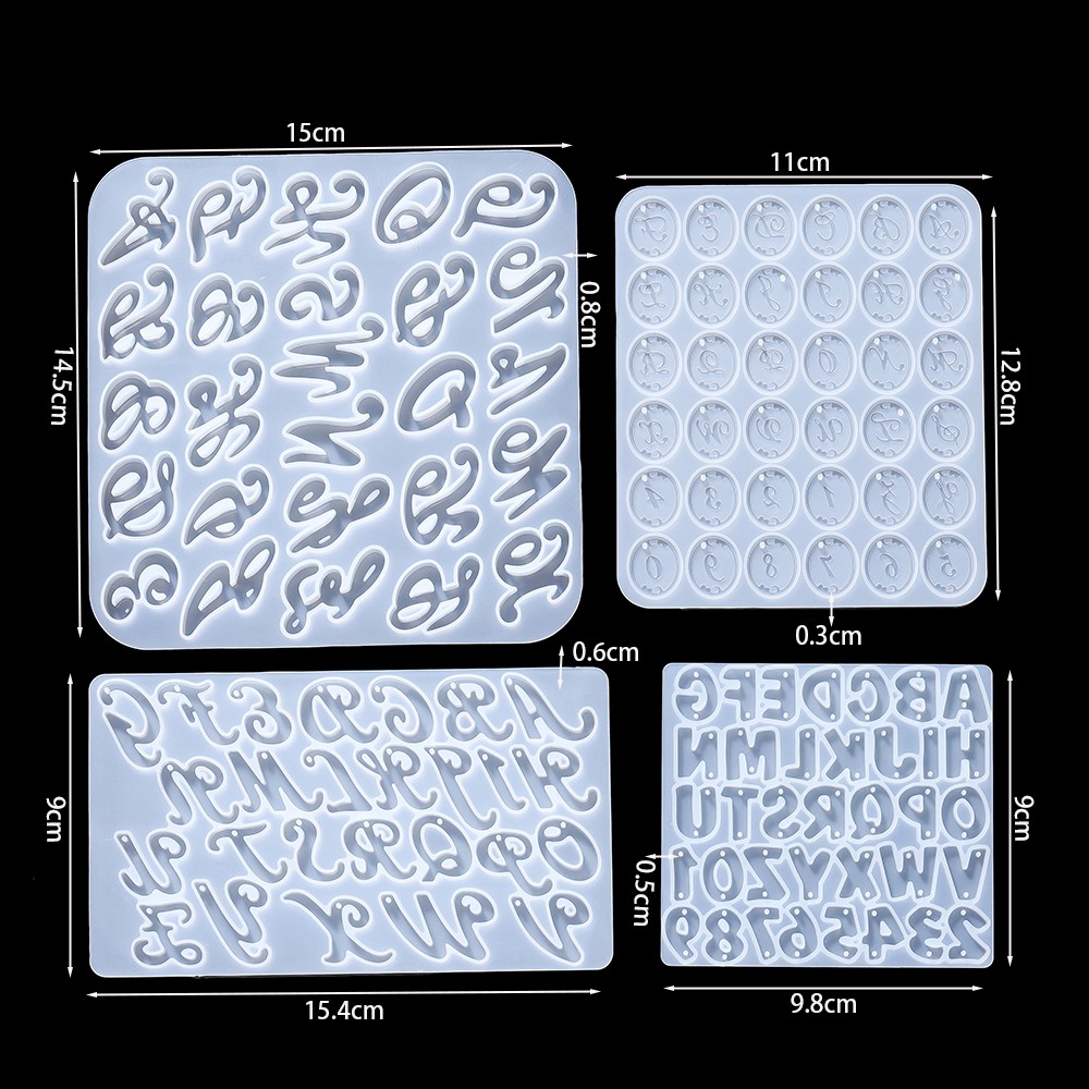 Alphabet Epoxy Resin Silicone  - Resin Color Paste recensie en prijs