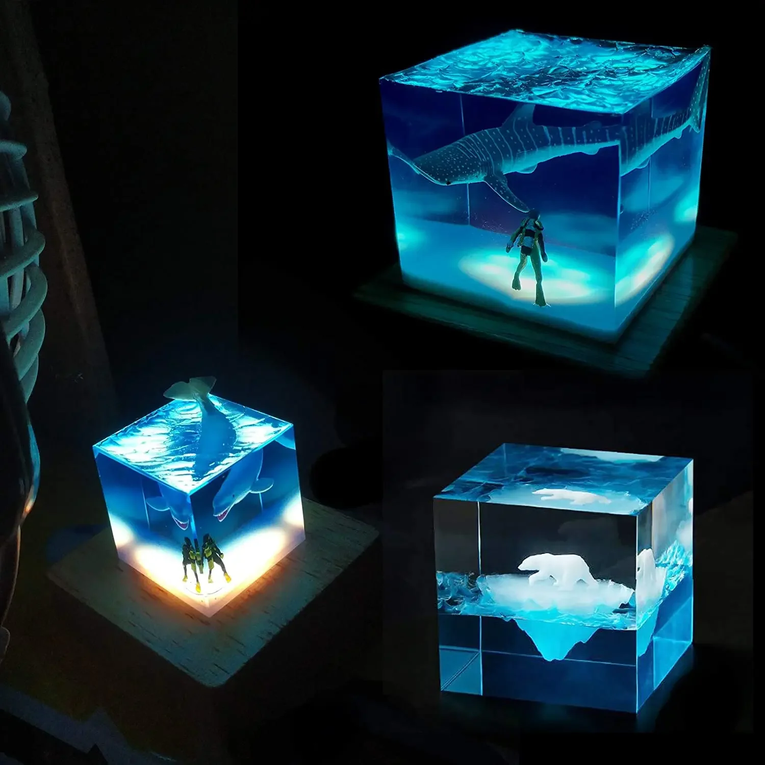 Square Light Resin Mold,led Si - Resin Art With Wood recensie en prijs