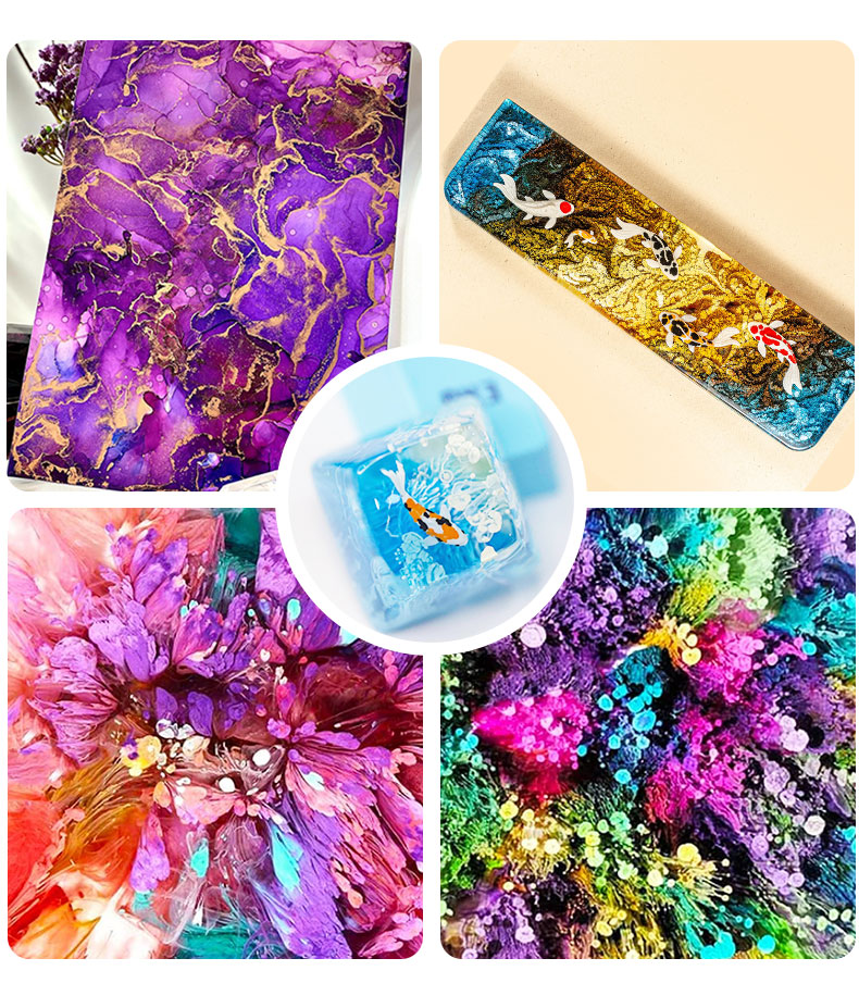 10ml Alcohol Ink Art Epoxy Res - Resin Pigment Alcohol Ink recensie en prijs