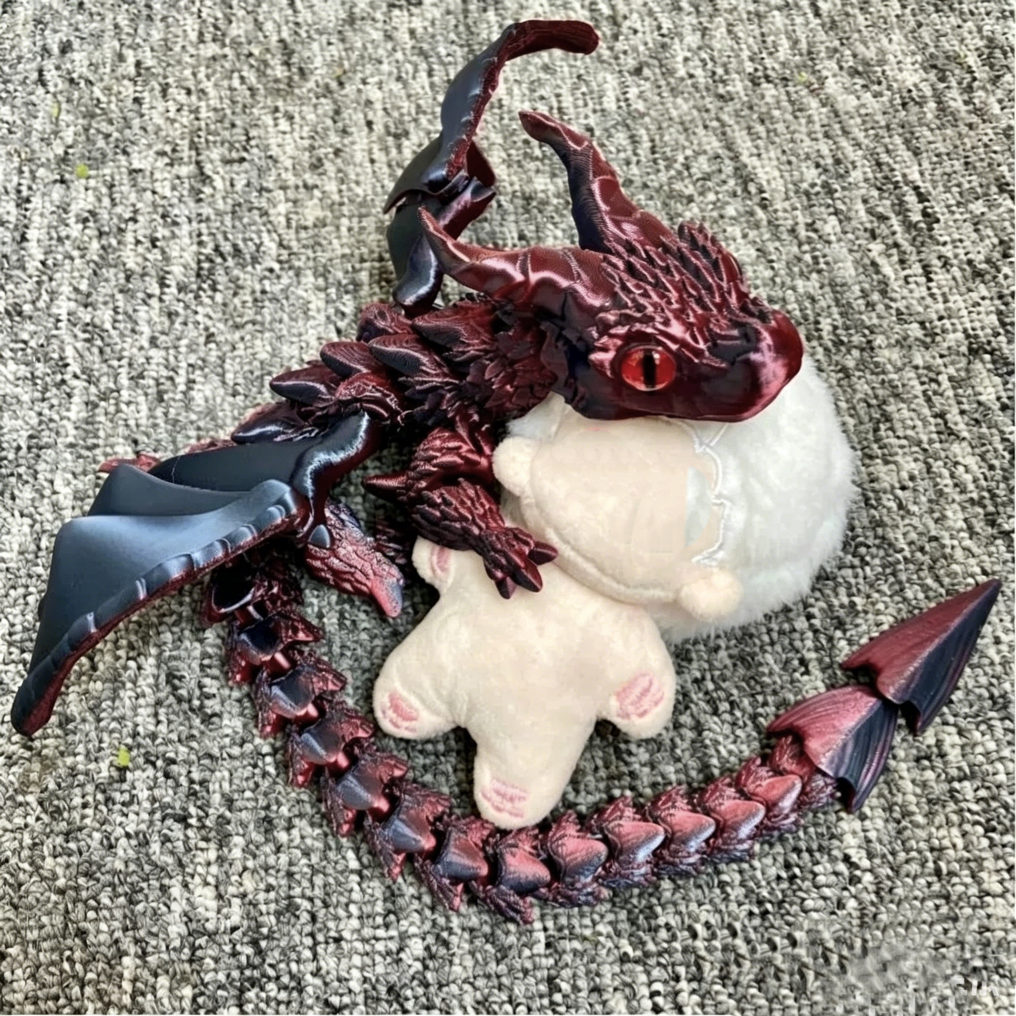 3D Printed Winged Carriage Dra - Resin Art Sculptures recensie en prijs