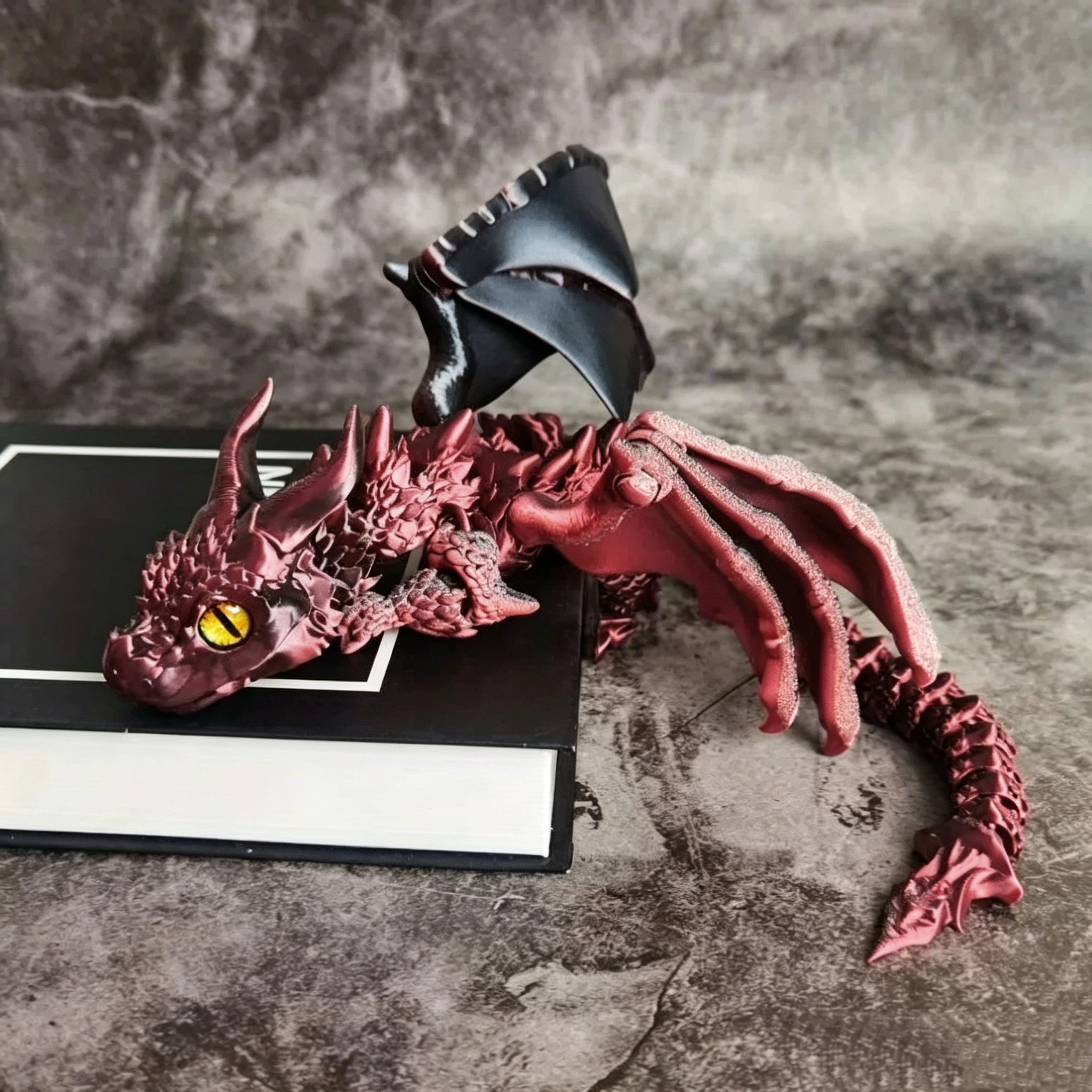 3D Printed Winged Carriage Dra - Resin Art Sculptures recensie en prijs