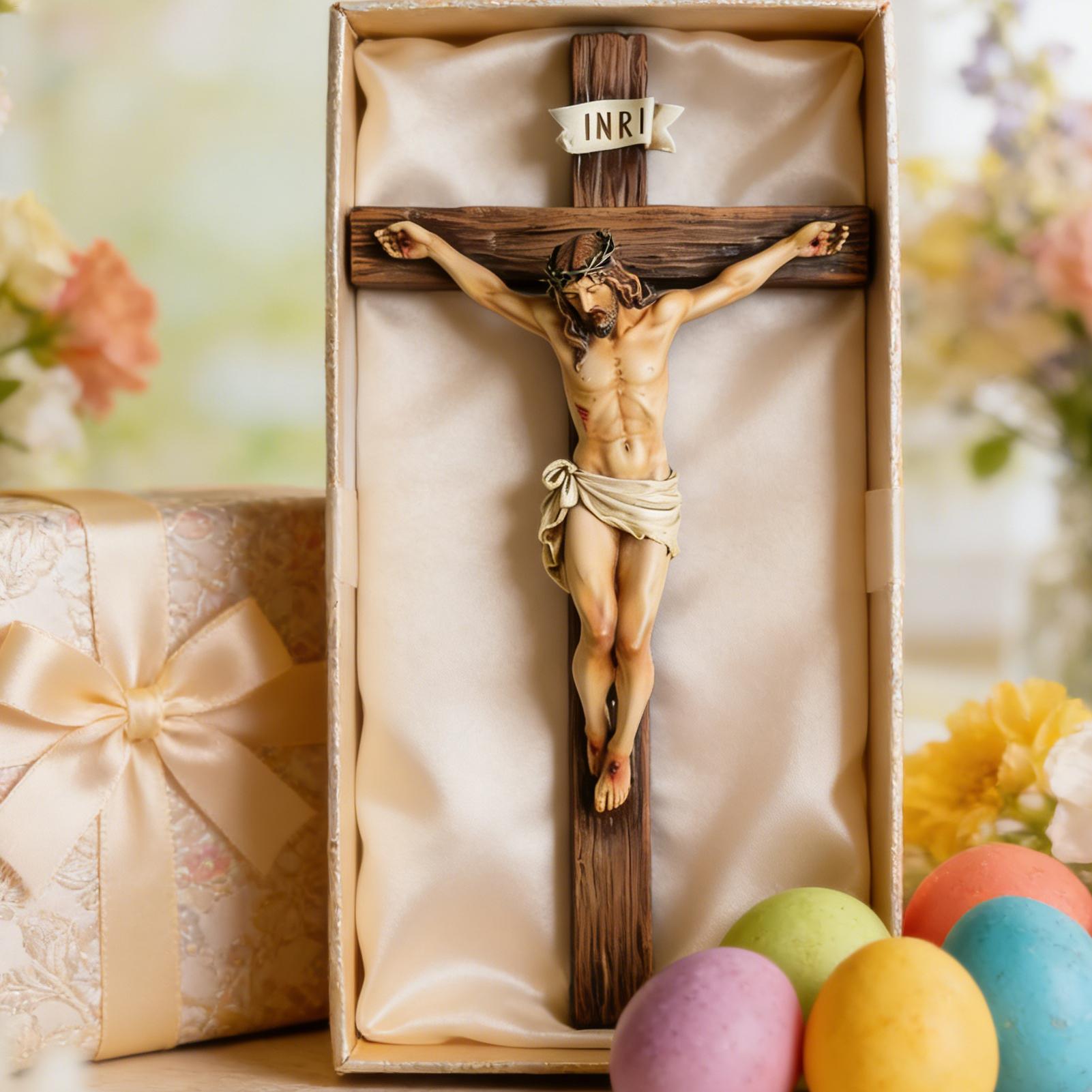 Hand-Painted Jesus Figurine 9. - Resin Art Sculptures recensie en prijs