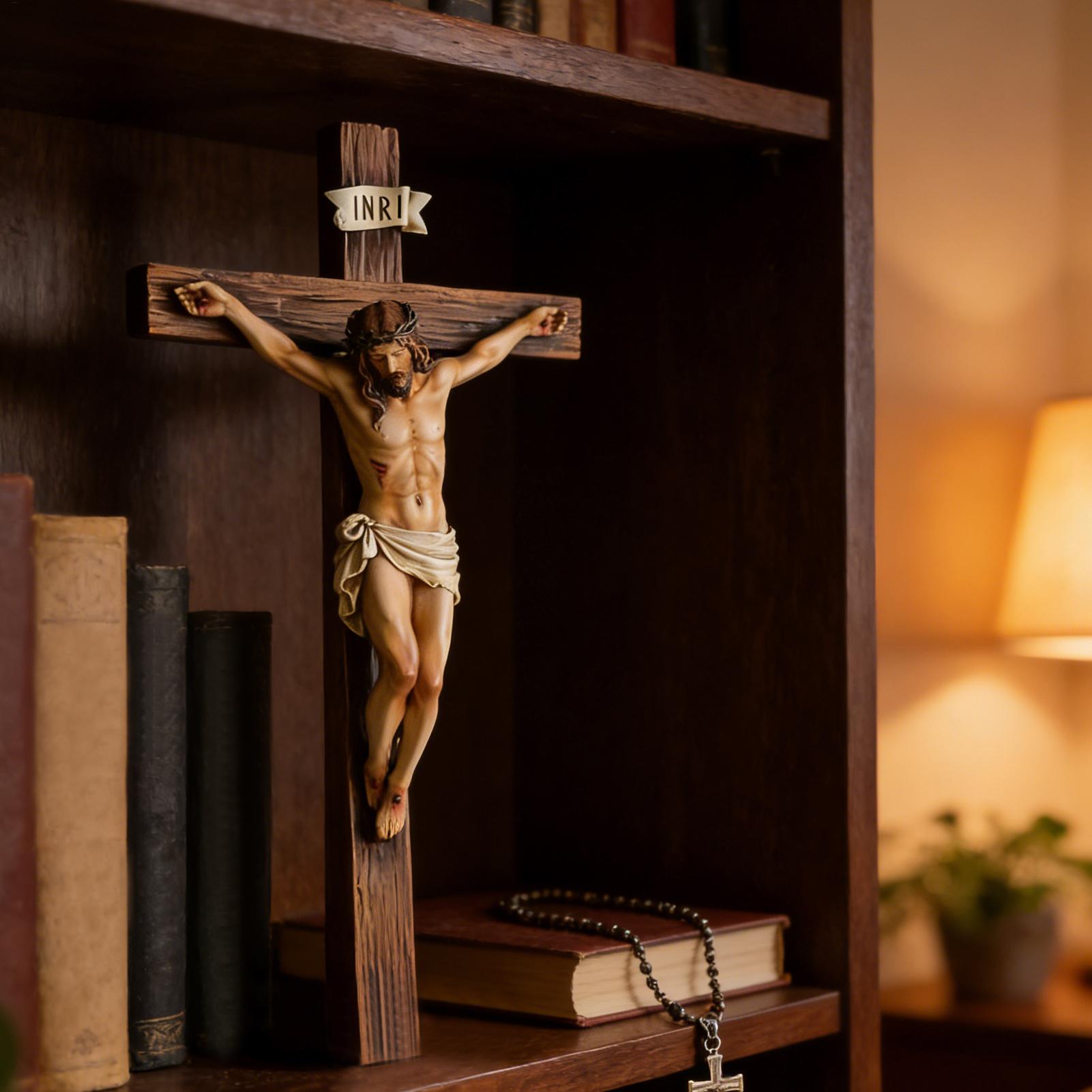 Hand-Painted Jesus Figurine 9. - Resin Art Sculptures recensie en prijs