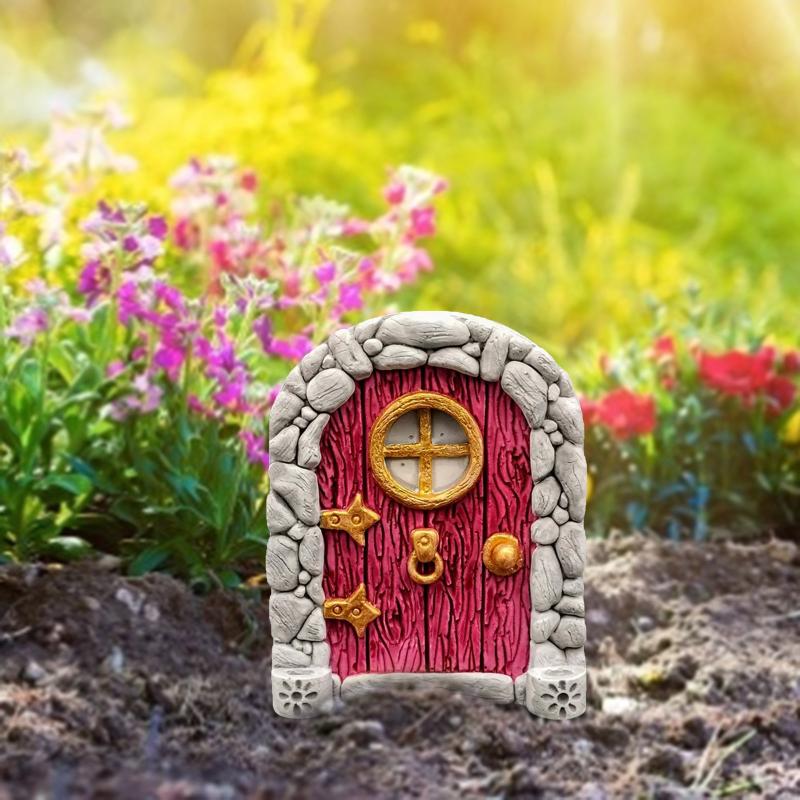 Elf Fairy Door Miniature Garde - Resin Art With Wood recensie en prijs