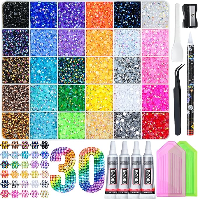 Resin Jelly Rhinestones Kit, 3 - Resin Art All recensie en prijs