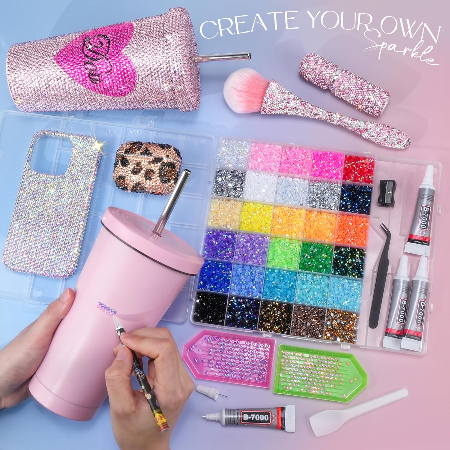 Resin Jelly Rhinestones Kit, 3 - Resin Art All recensie en prijs