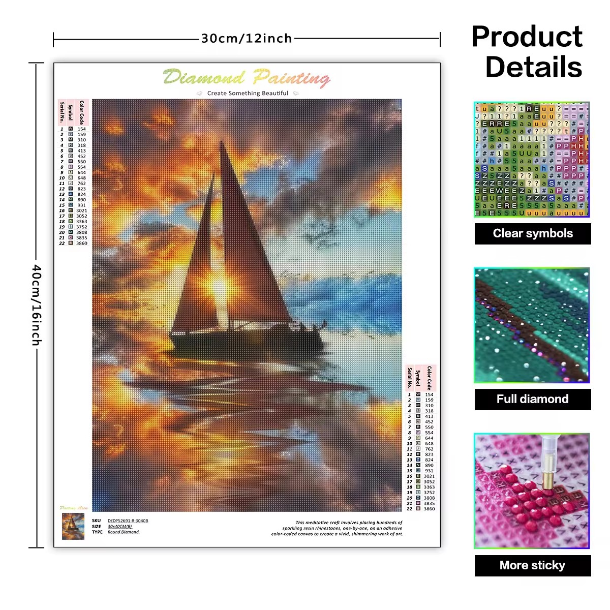 GATYZTORY Dragon Diamond Paint - Resin Art Wallpaper recensie en prijs