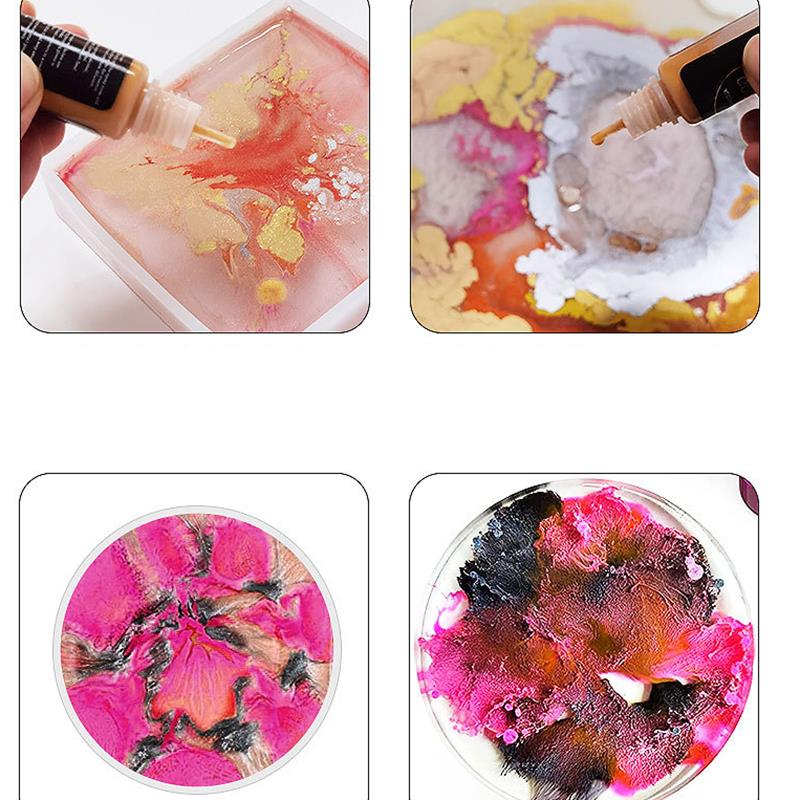 1 Set Art Ink Alcohol Epoxy Re - Resin Pigment Alcohol Ink recensie en prijs
