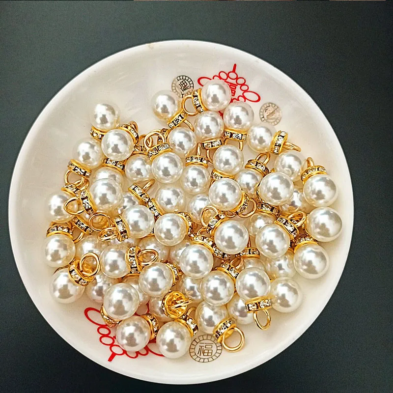30Pcs Round Pearl Diamond Pend - Resin Art Wedding Gift recensie en prijs