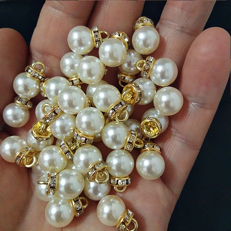 30Pcs Round Pearl Diamond Pend - Resin Art Wedding Gift recensie en prijs