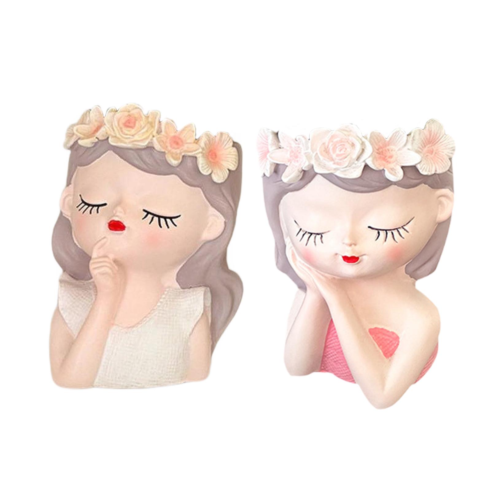 Fairy Head Flower Pot Photo Pr - Resin Art Wedding Gift recensie en prijs
