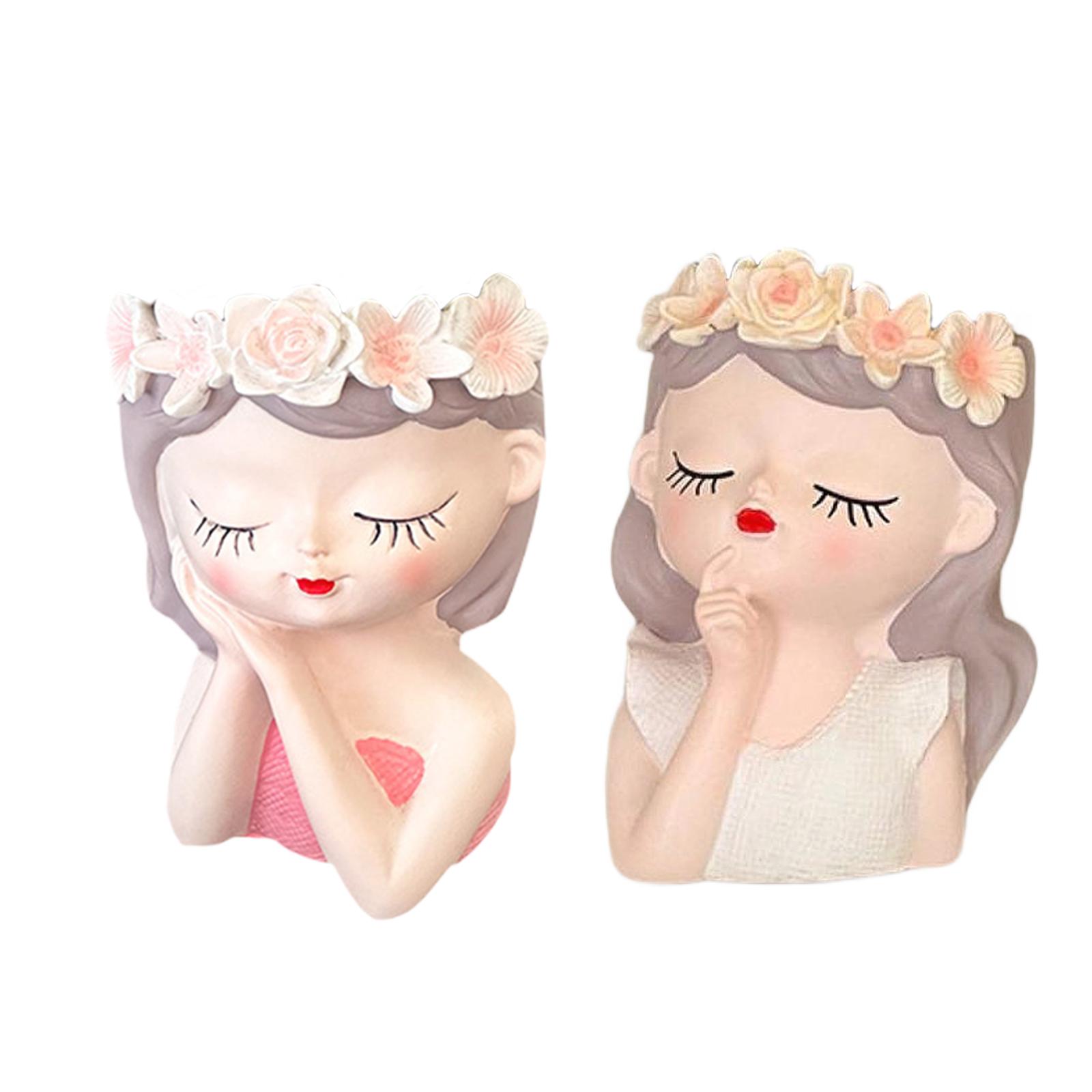 Fairy Head Flower Pot Photo Pr - Resin Art Wedding Gift recensie en prijs