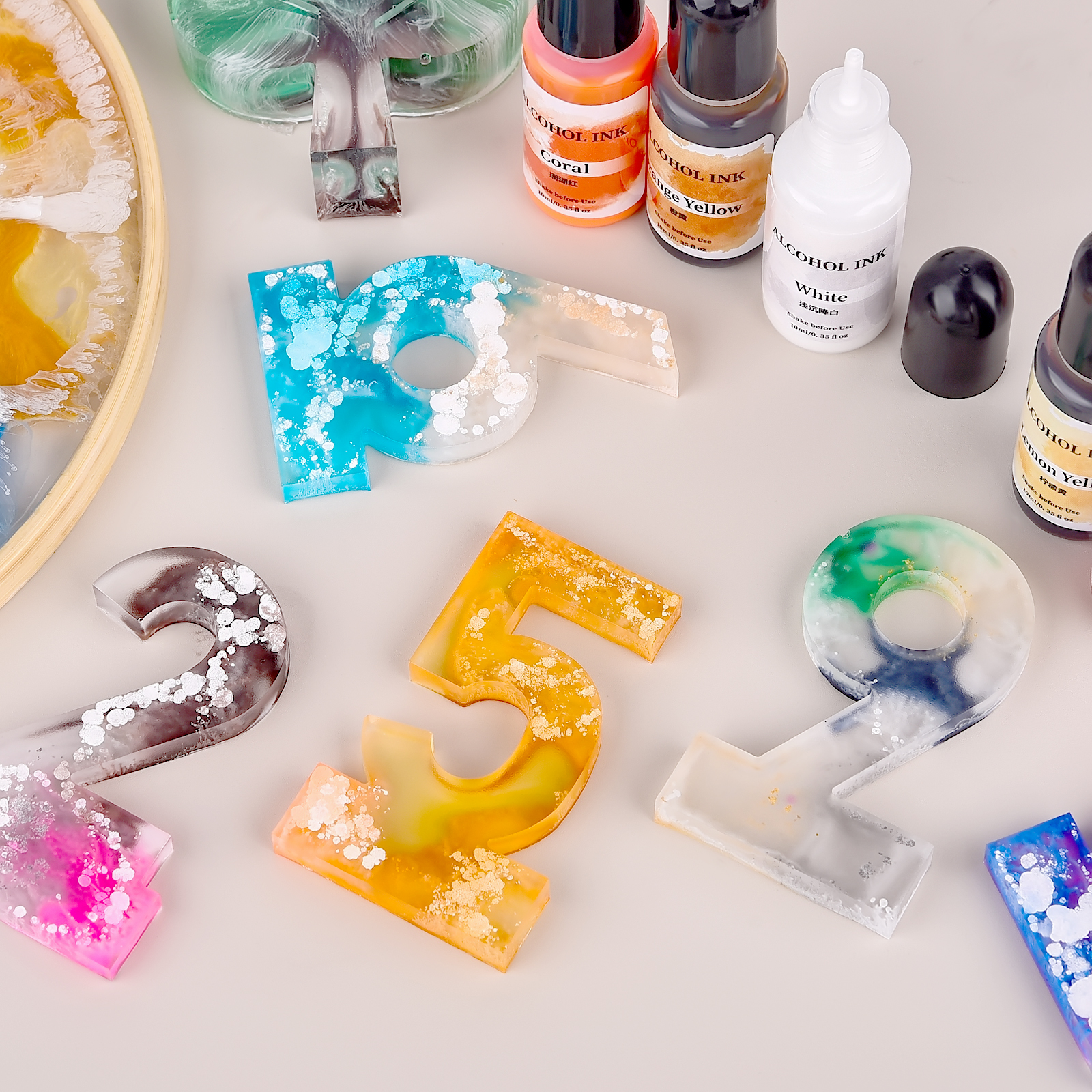 1set Art Ink Alcohol Epoxy Res - Resin Pigment Alcohol Ink recensie en prijs
