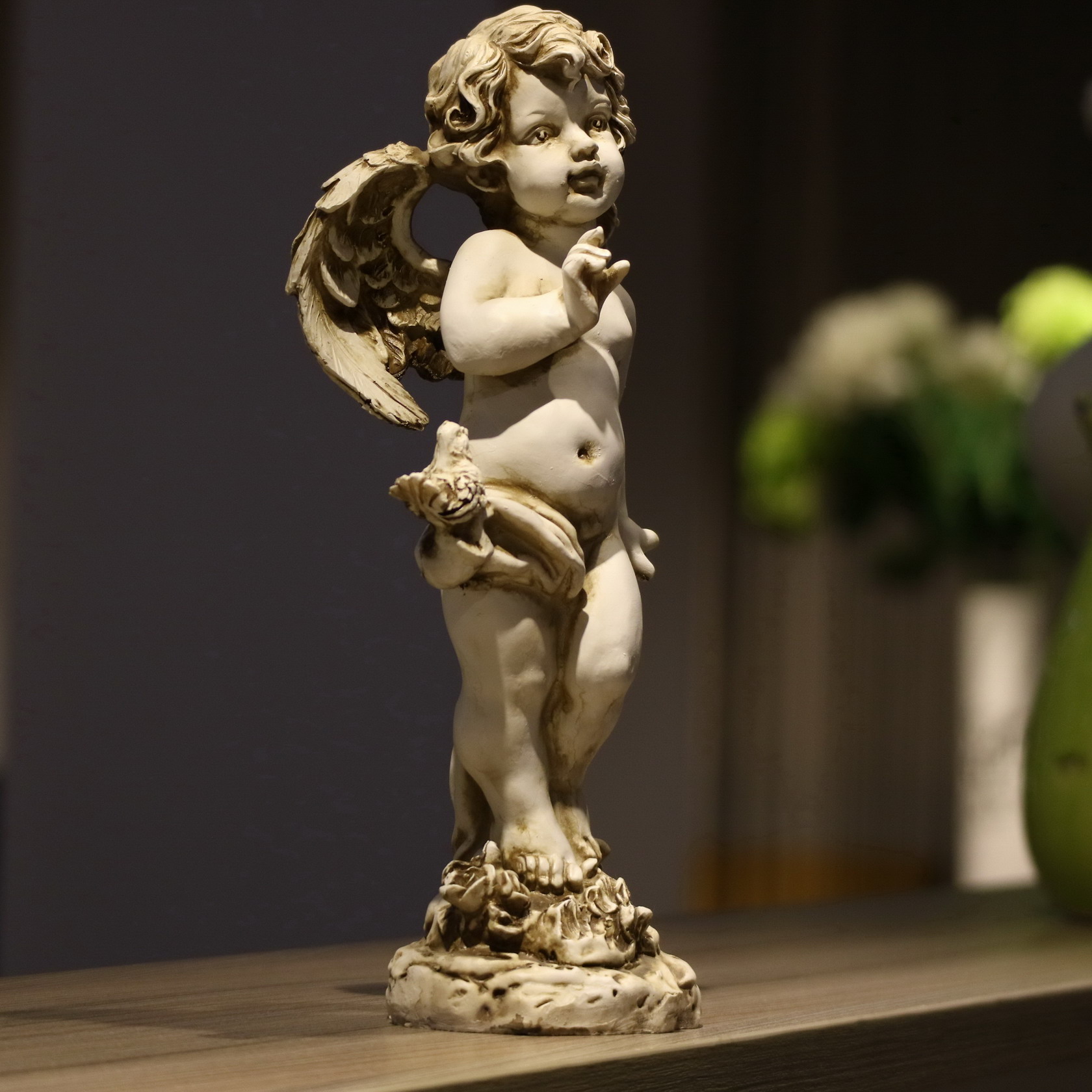 Retro Resin Angel Figurine 29c - Resin Art Wedding Gift recensie en prijs