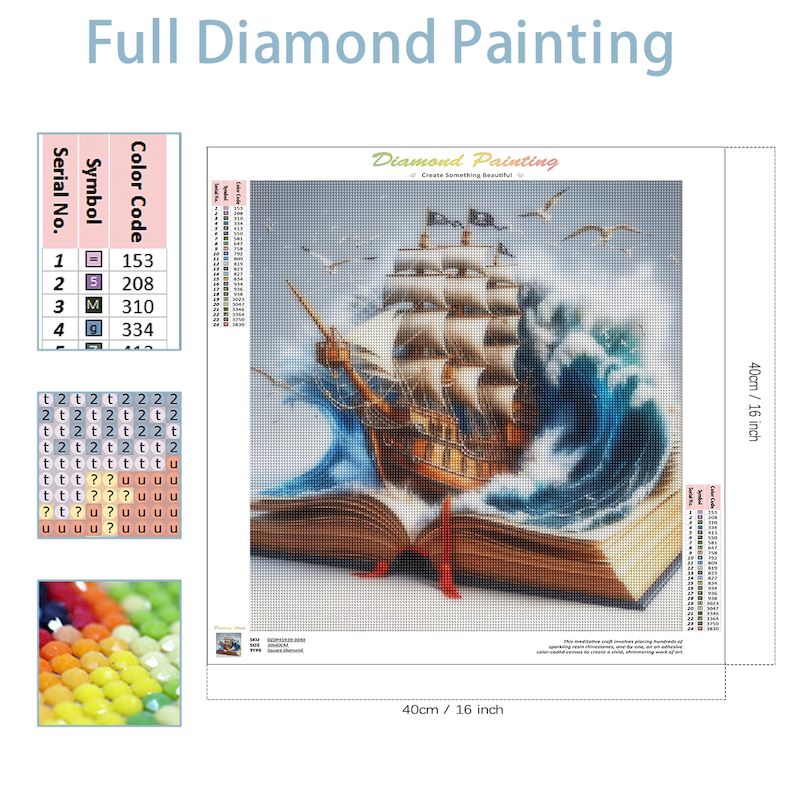 SDOYUNO Diy Diamond Mosaic Boo - Resin Art Wallpaper recensie en prijs