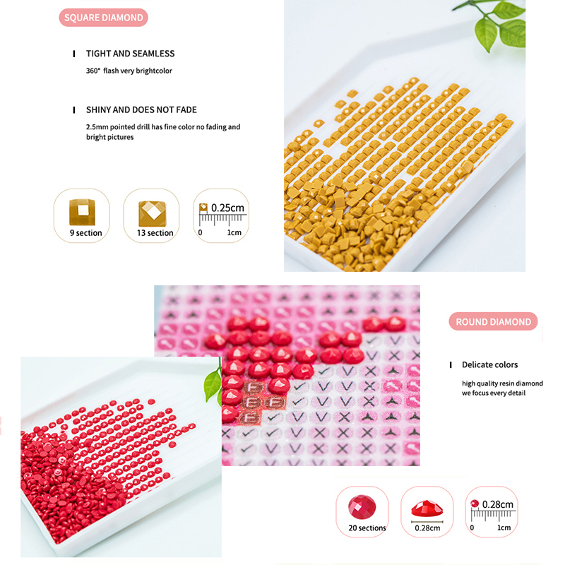 SDOYUNO Diy Diamond Mosaic Boo - Resin Art Wallpaper recensie en prijs