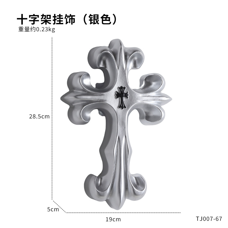 Retro Cross Wall Decor Gothic  - Resin Art Sculptures recensie en prijs