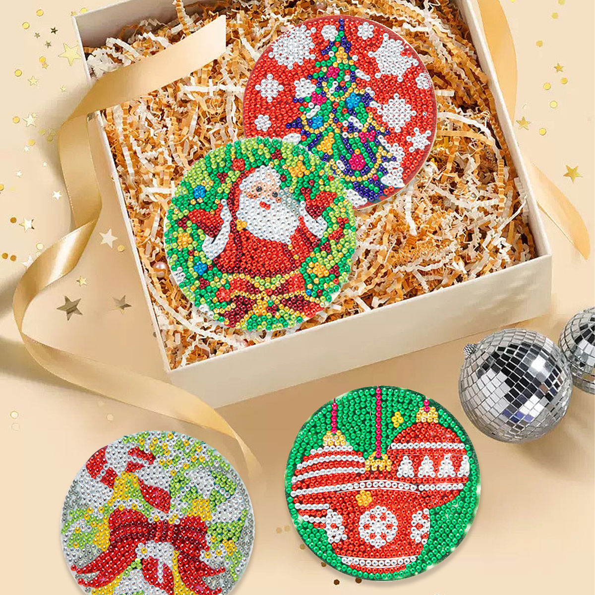 GATYZTORY 6pcs/Set DIY Diamond - Resin Art With Wood recensie en prijs