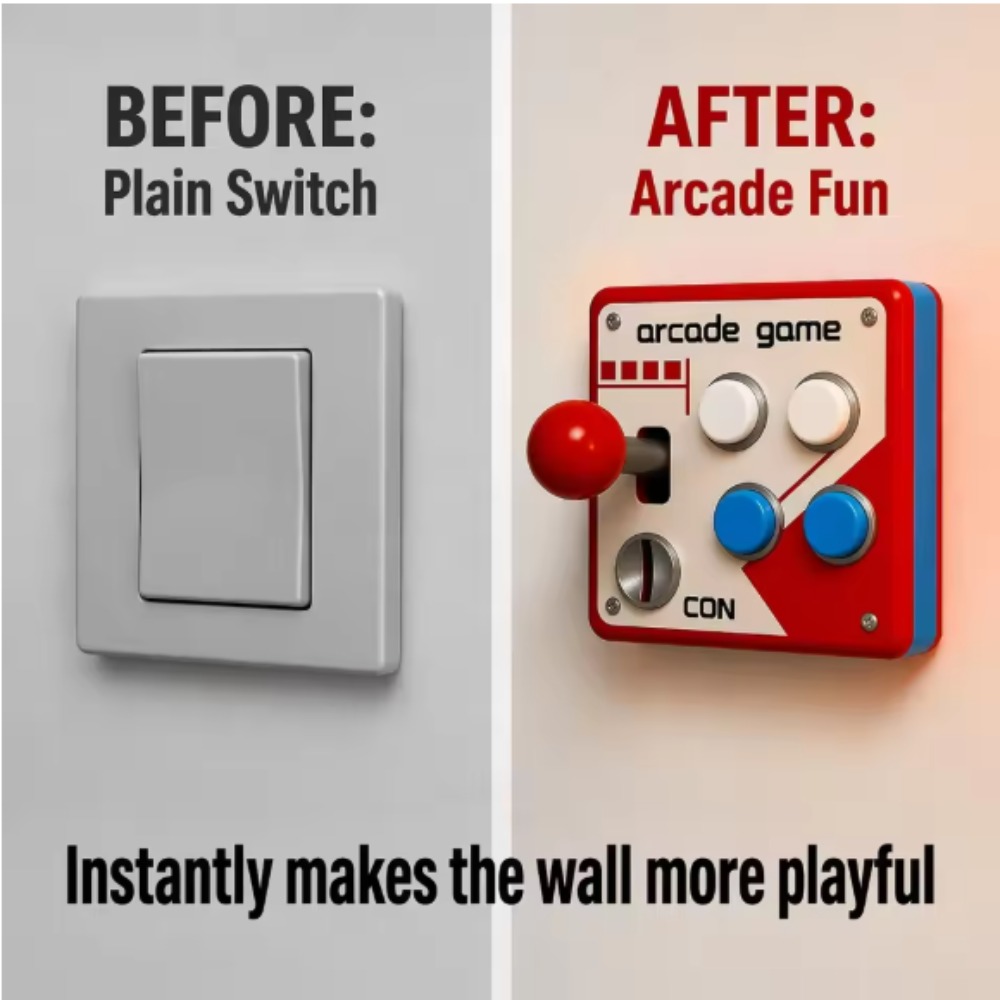Retro Arcade Joystick Switch P - Resin Art On Wall recensie en prijs