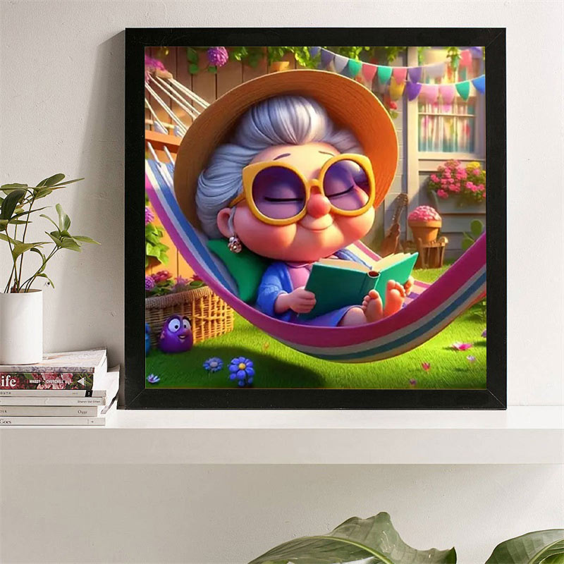 Frameless, Grandma Diamond Pai - Resin Art On Wall recensie en prijs