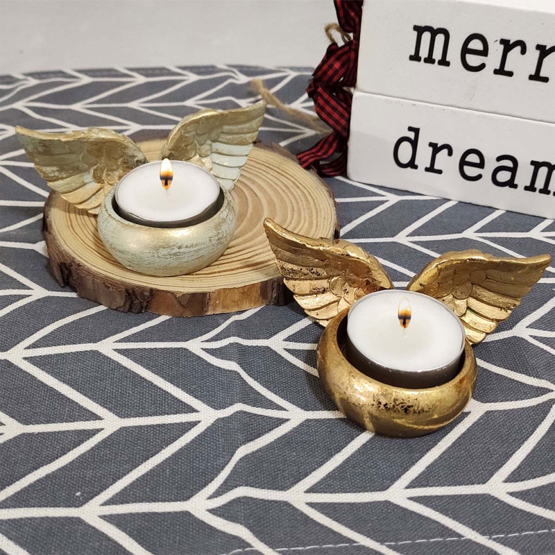 Angel Wings Holder Resin Statu - Resin Art Wedding Gift recensie en prijs