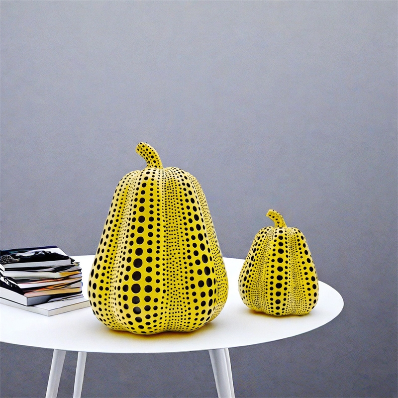 Yellow Pumpkin Resin Pigeon Ow - Resin Art Wedding Gift recensie en prijs