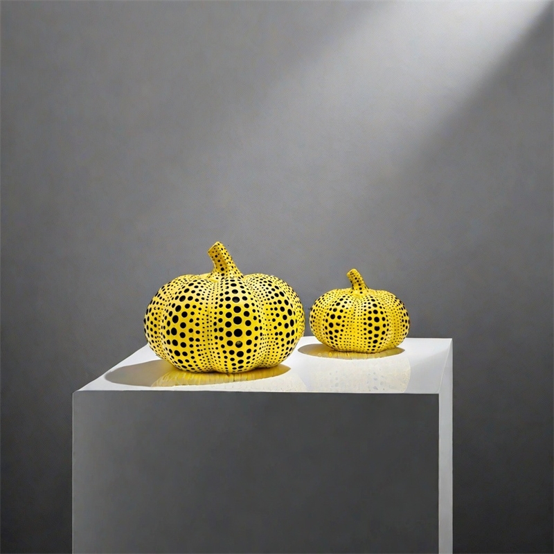Yellow Pumpkin Resin Pigeon Ow - Resin Art Wedding Gift recensie en prijs