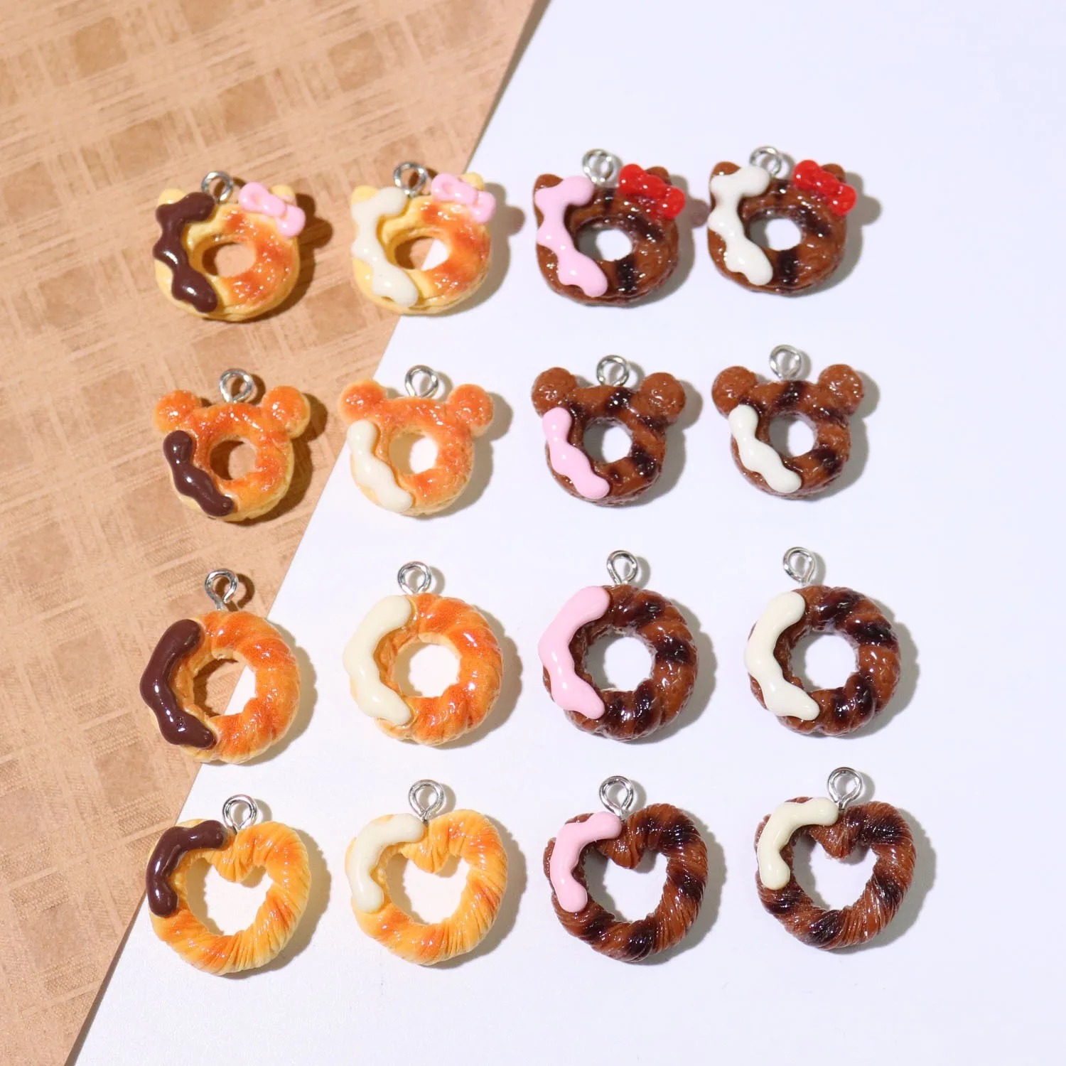 10Pcs Lovely Heart Food Toy Re - Resin Art Materials Kit recensie en prijs