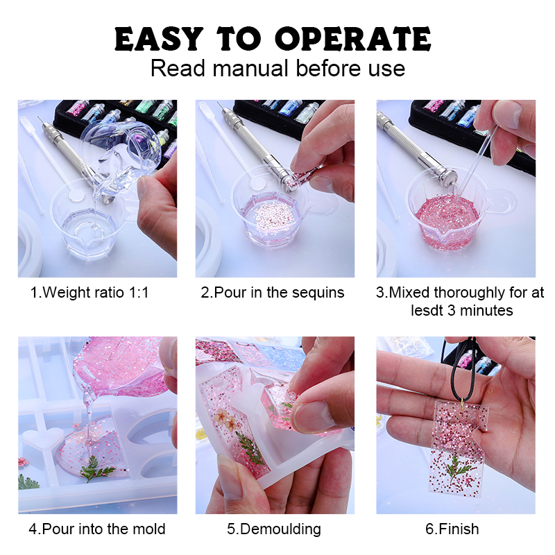 Epoxy Resin Silicone Molds Sta - Resin Art All recensie en prijs