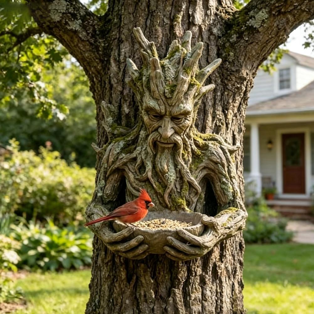 Weatherproof Resin Tree Face B - Resin Art With Wood recensie en prijs