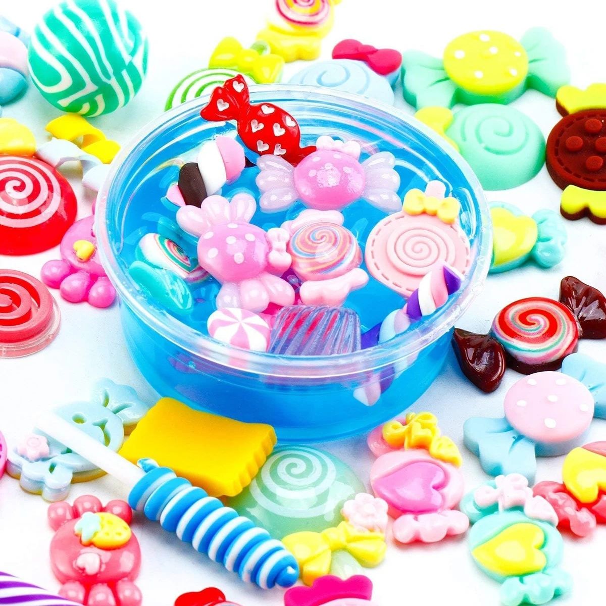 30pcs Random Candy Slime Charm - Resin Art Materials Kit recensie en prijs