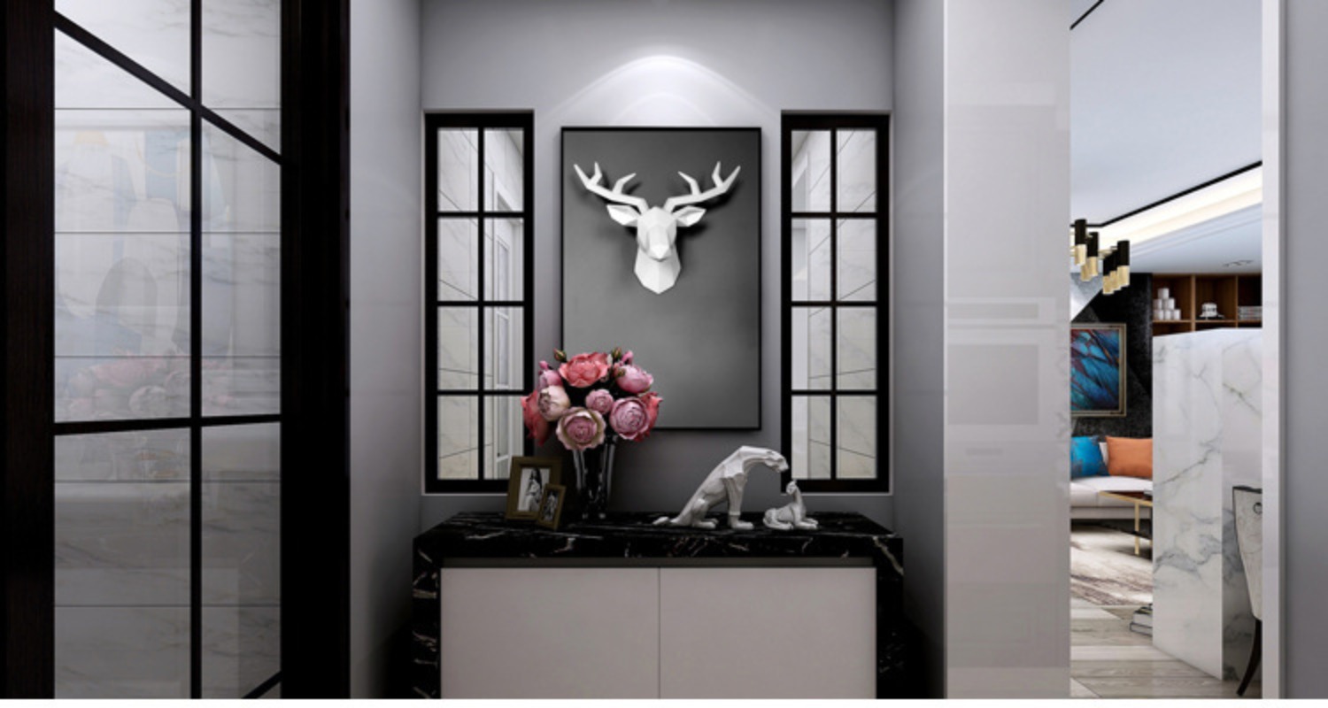 1PC Deer Head Sculpture Animal - Resin Art Sculptures recensie en prijs