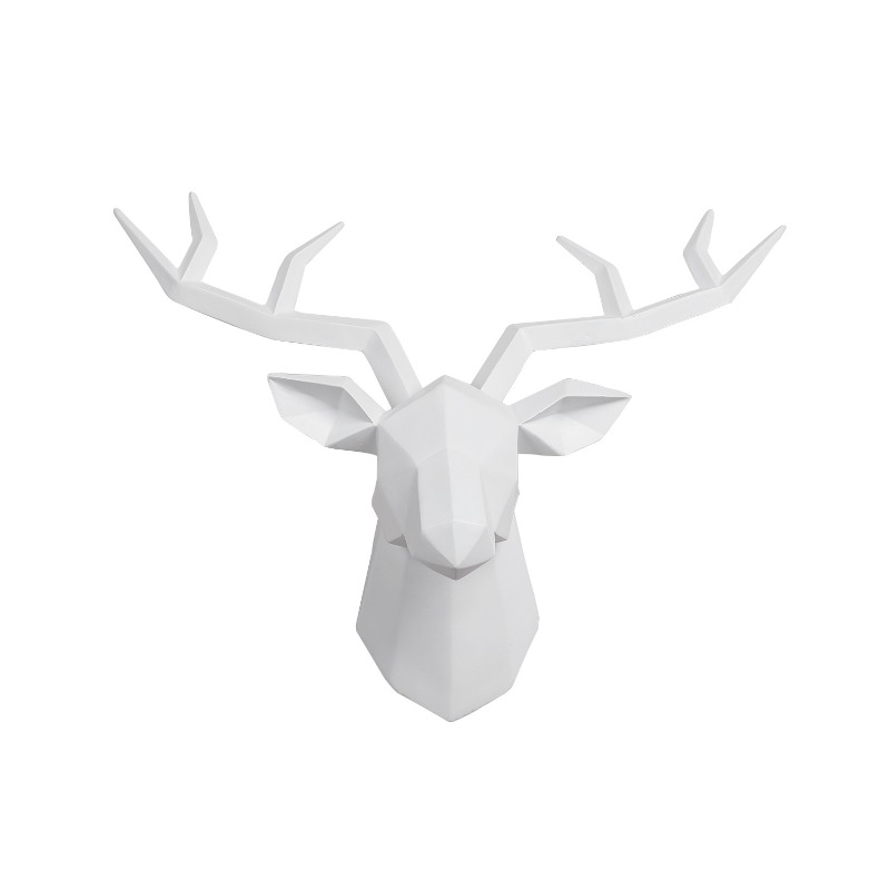 1PC Deer Head Sculpture Animal - Resin Art Sculptures recensie en prijs