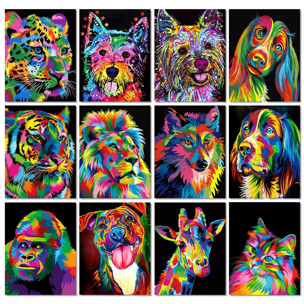 5D DIY Diamond Painting Animal - Resin Art All recensie en prijs