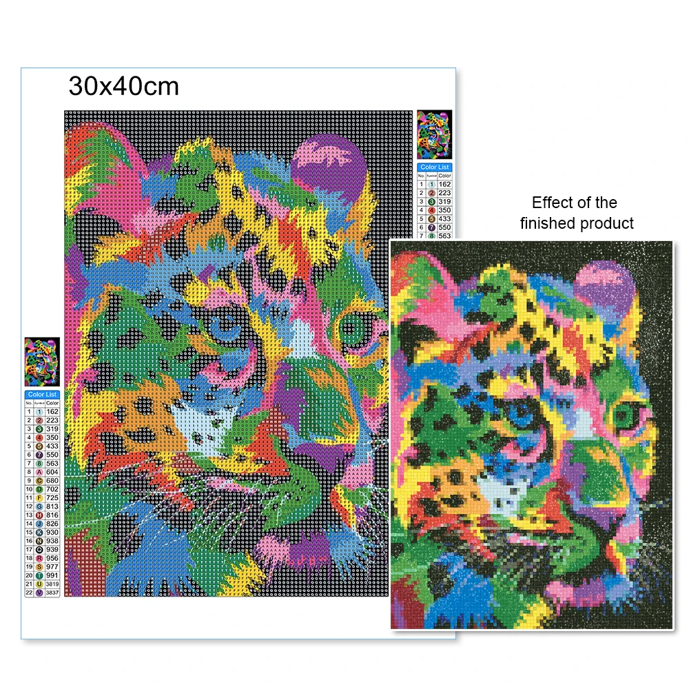 5D DIY Diamond Painting Animal - Resin Art All recensie en prijs