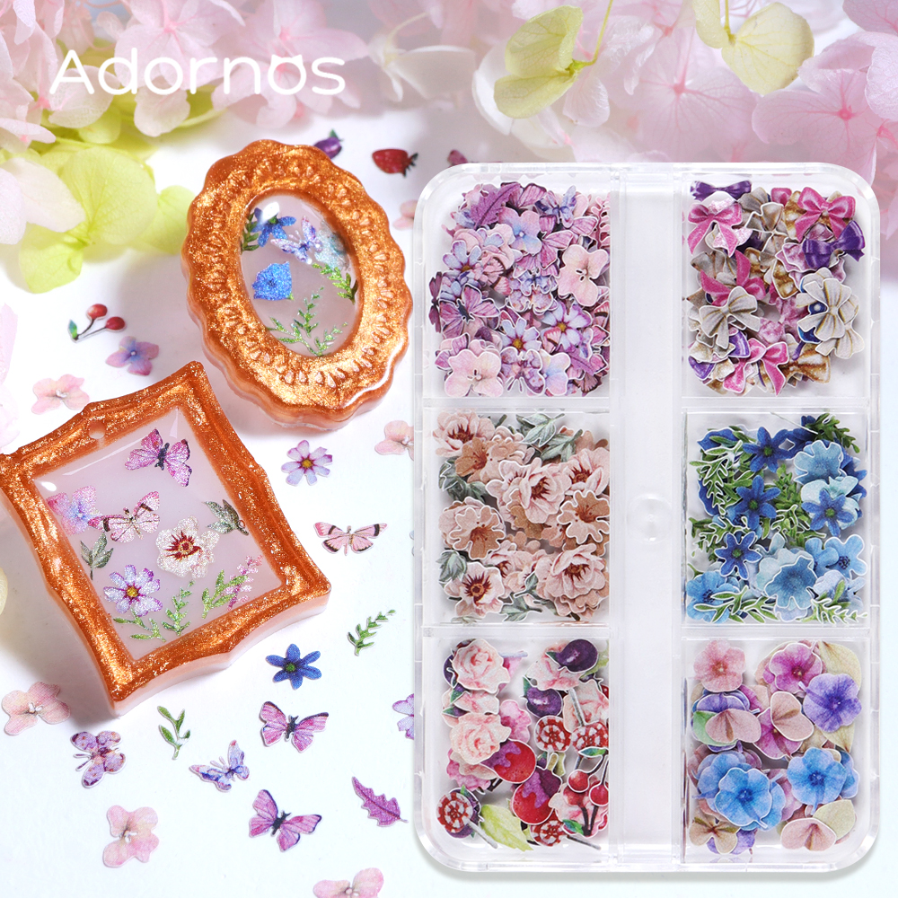 180pcs/box Wood Pulp Flowers C - Resin Art With Wood recensie en prijs