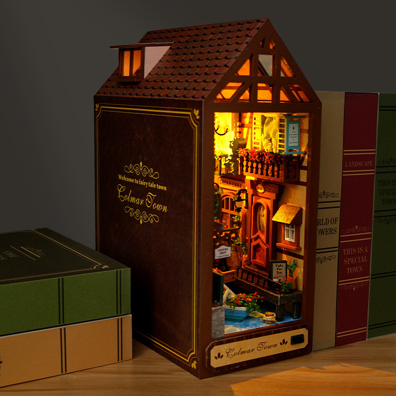 DIY Wooden Book Nook Retro Col - Resin Art With Wood recensie en prijs
