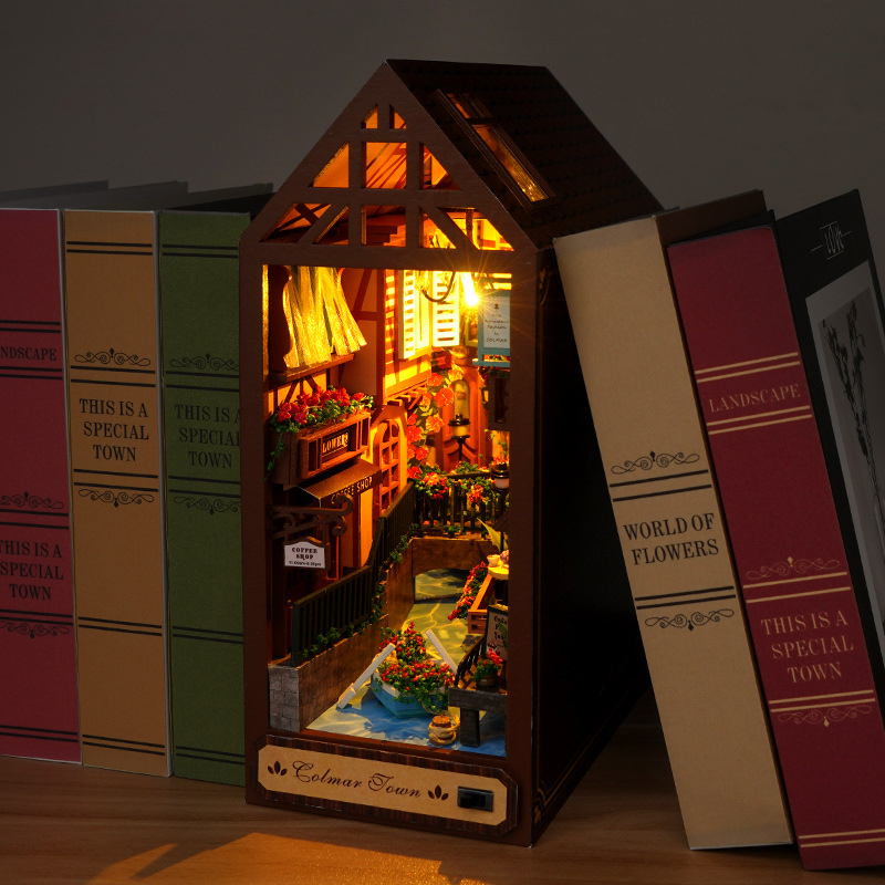 DIY Wooden Book Nook Retro Col - Resin Art With Wood recensie en prijs