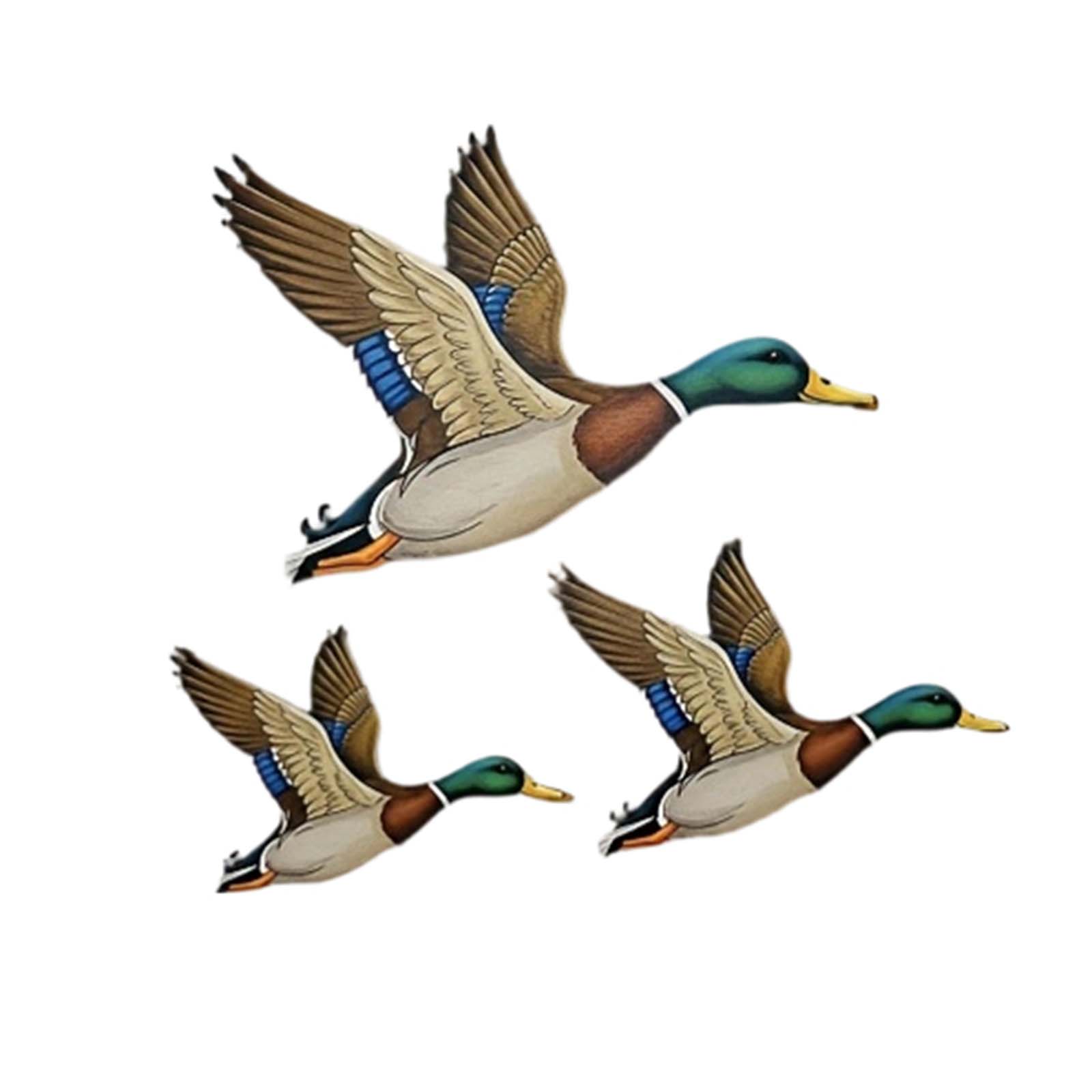 3Pcs Wild Duck Wall Arts Uniqu - Resin Art With Wood recensie en prijs