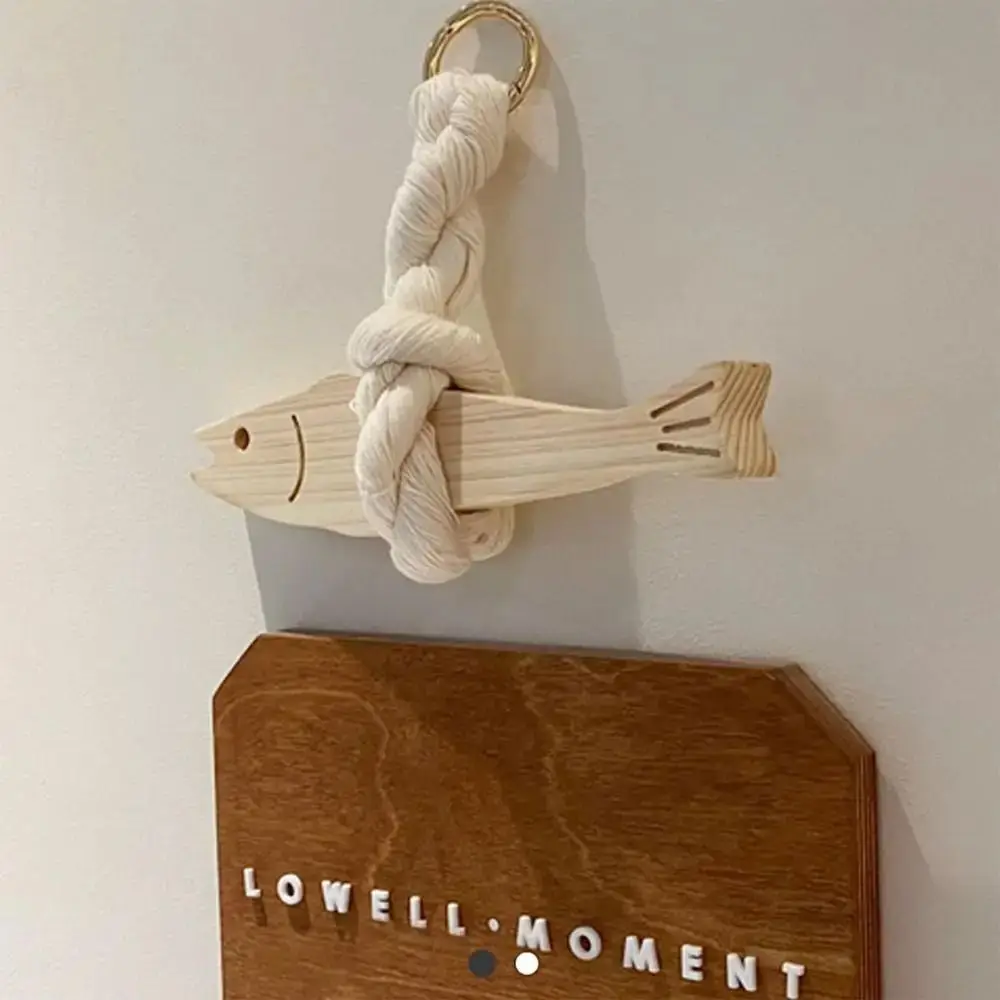 Fish Hanging Decoration Wooden - Resin Art With Wood recensie en prijs
