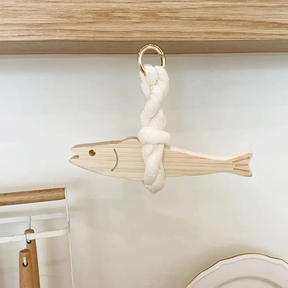 Fish Hanging Decoration Wooden - Resin Art With Wood recensie en prijs