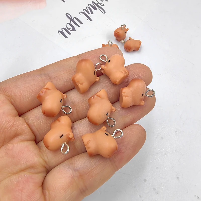 10pcs Cute Small Capybara Char - Resin Art Materials Kit recensie en prijs