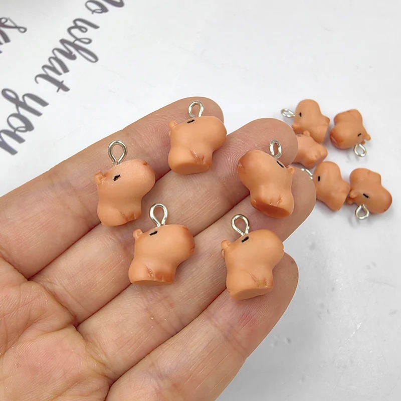 10pcs Cute Small Capybara Char - Resin Art Materials Kit recensie en prijs
